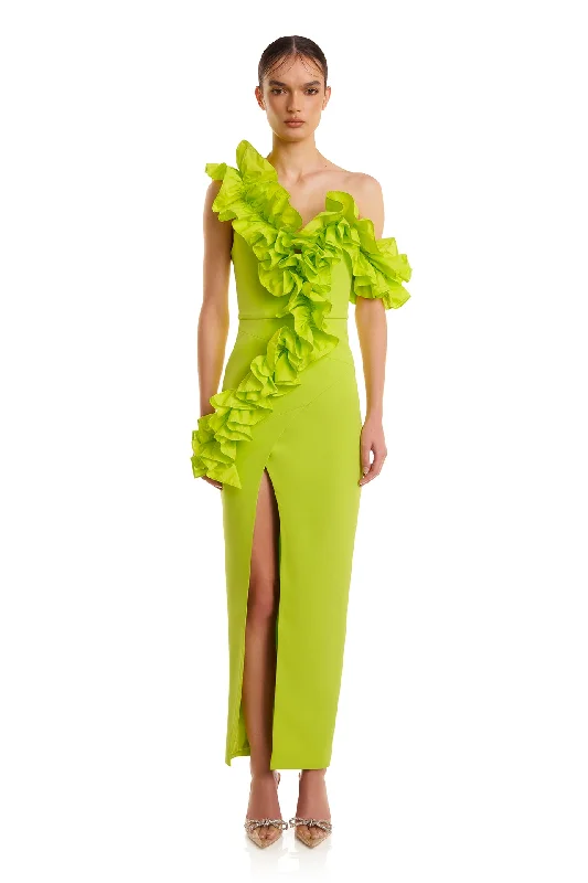 Rosanna Dress - Lime