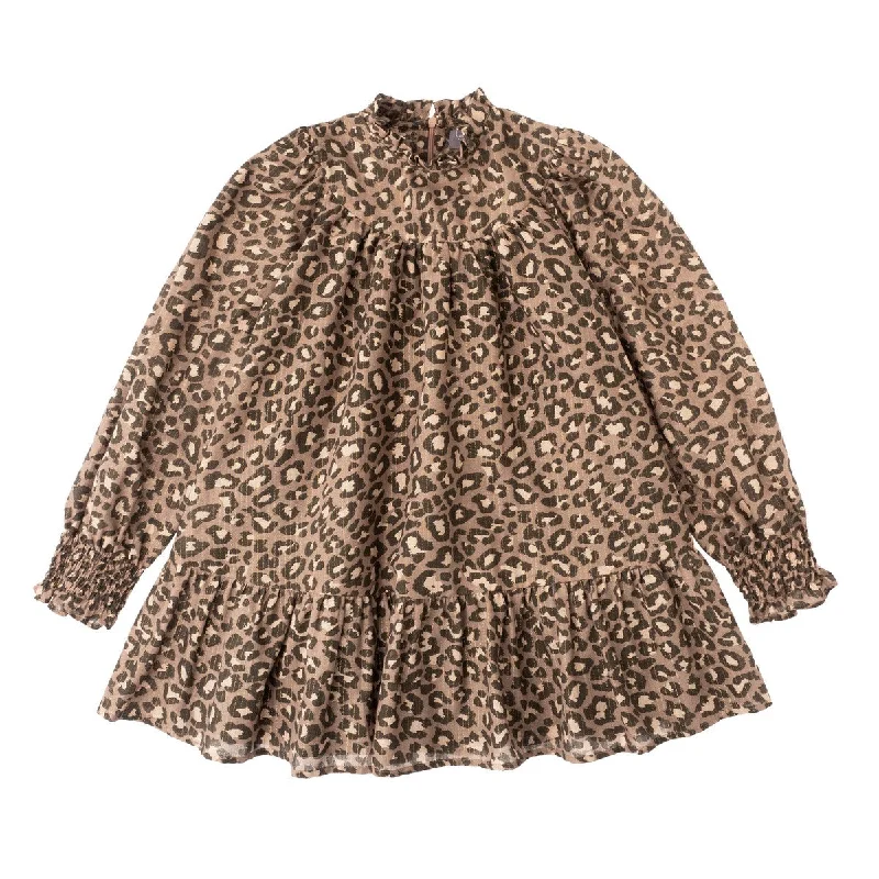 TOCOTO VINTAGE ANIMAL PRINT DRESS